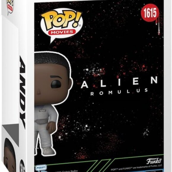 NEW/MINT FUNKO POP! Movies: Alien Romulus - Andy #1615 - Picture 3 of 3